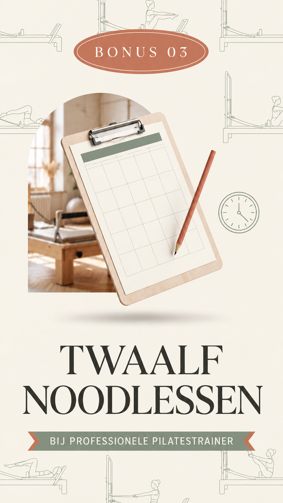 Omslag: Bonus 3 — Twaalf noodlessen